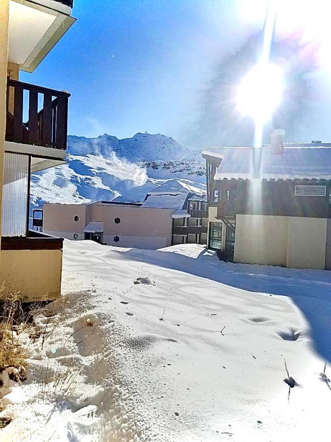 Appartement Chaleureux Au Pied Des Pistes, 4 Personnes, Wifi Val Thorens Esterno foto